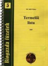 Termelői lista 2005 (Biogazda füzetek 5)